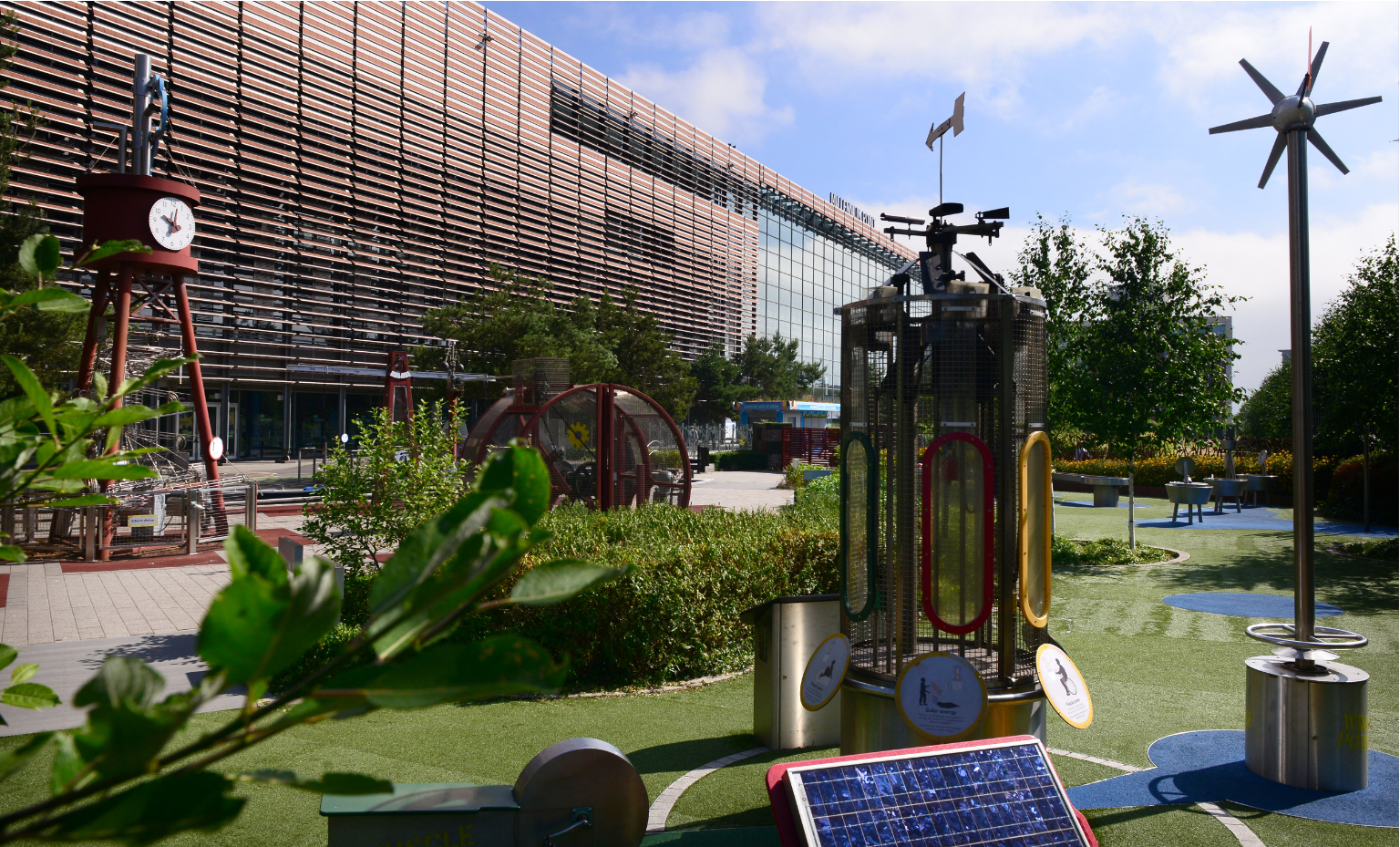 Image of ThinkTank's Science Garden at Millennium Point, Birmingham.